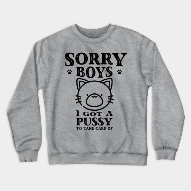 Sorry Boys | LGBTQ Crewneck Sweatshirt by POD Anytime